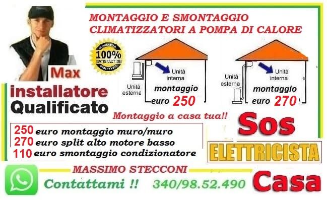 5302066  Montaggio condizionatore Roma