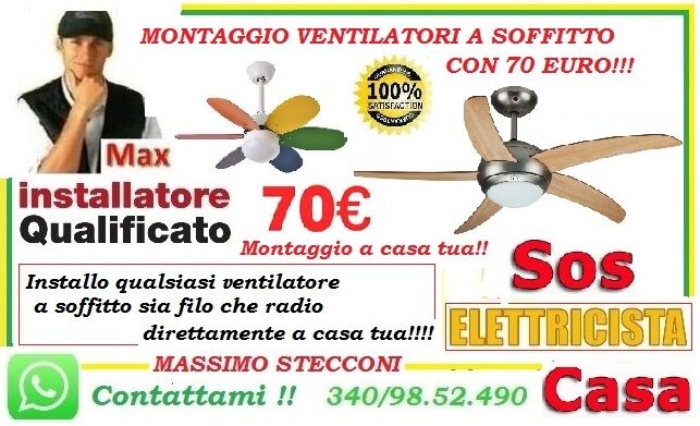 5308052  Montaggio ventilatore a pale su