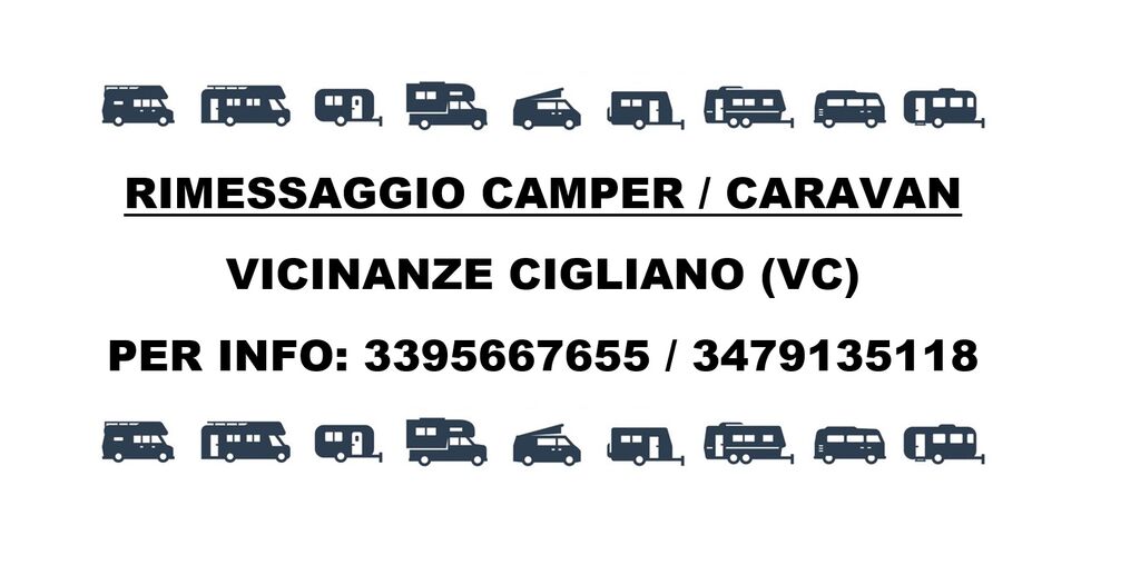 5323340  Rimessaggio camper e caravan al